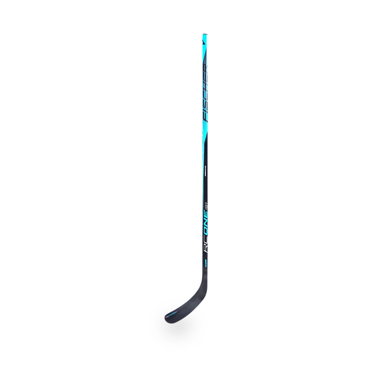 Fischer RC One IS1 composite hockey stick with ABS blade — tough enough for outdoor inline surfaces