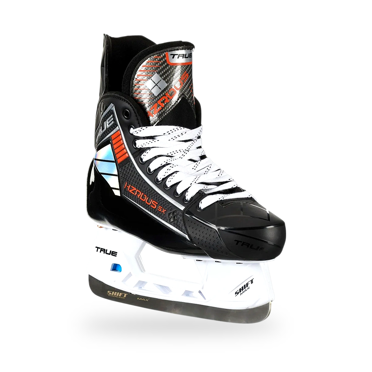 True HZRDUS 5X ice hockey skates with a one-piece moulded boot
