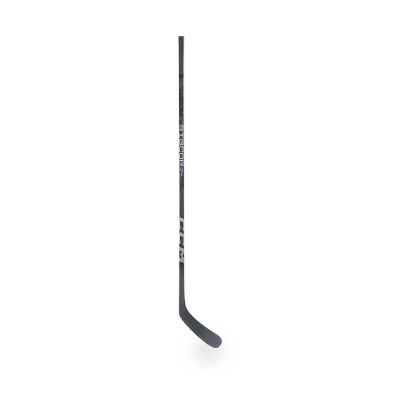 CCM Ribcor Trigger 94K Senior Hockey Stick in black and red colourway showing the rounded R-geometry shaft, low kickpoint zone, and carbon-fibreglass composite blade, available at T3 Sports India
