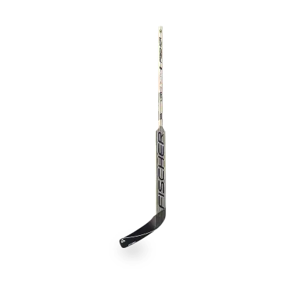 Fischer GF750 Foam Core Pro Goalie Stick — carbon-reinforced hybrid construction with laminated wood shaft and foam core paddle