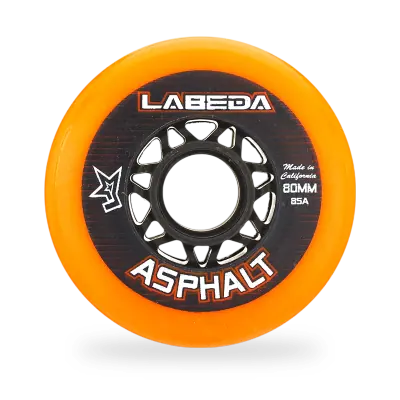 Labeda Gripper Asphalt Outdoor inline hockey wheels in multiple diameters on a white background, T3 Sports India
